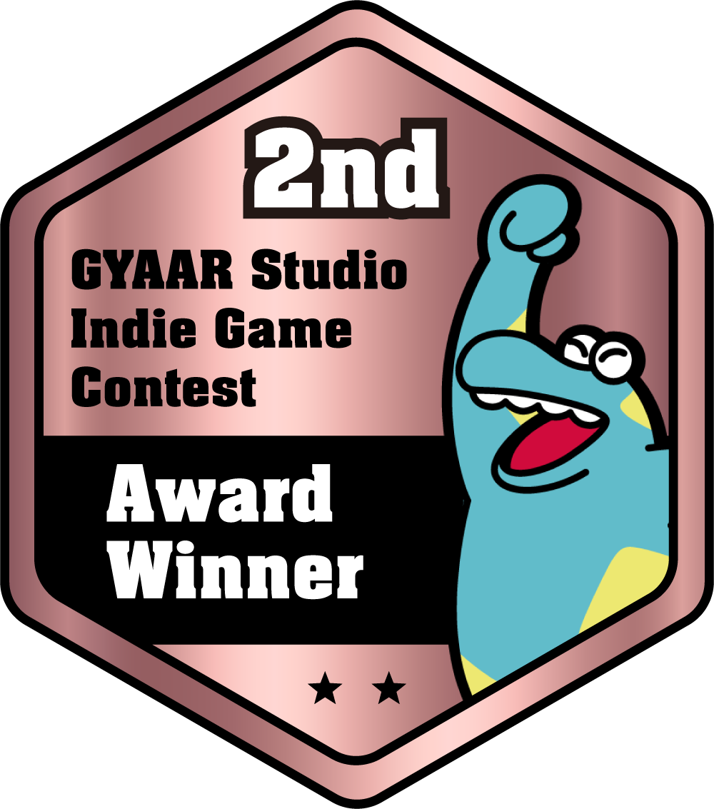 第2回 GYAAR Studio インディーゲームコンテスト 入賞